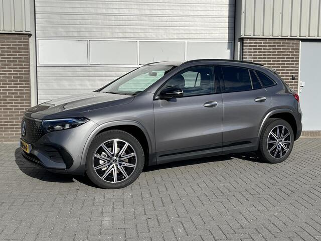 Mercedes-Benz EQA 250+ AMG | Panoramadak | Night Pakket | Winter Pakket | 360° Camera | Sierdelen Lindenhout Zwart | Dodehoekassistent | Apple CarPlay | Android Auto | Advanced Sound System | Sfeerverlichting | Stoelverwarming | Stuurverwarming