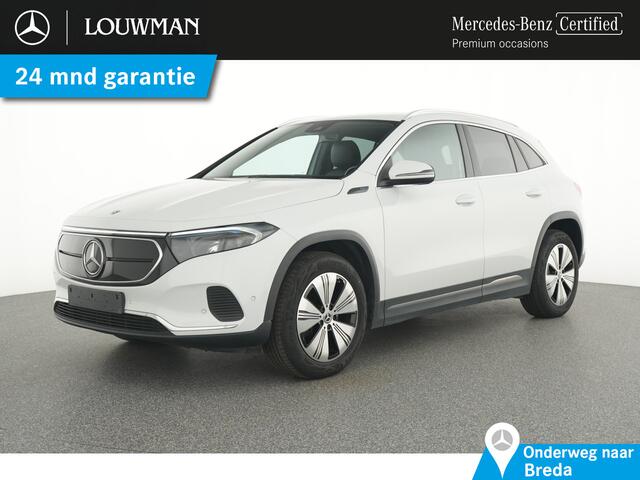 Mercedes-Benz EQA 250 Progressive 67 kWh Ledkoplampen | Sfeerverlichting | Parkeerpakket met achteruitrijcamera | Dakhemel stof zwart. Inclusief 24 maanden MB Certified garantie voor Europa.