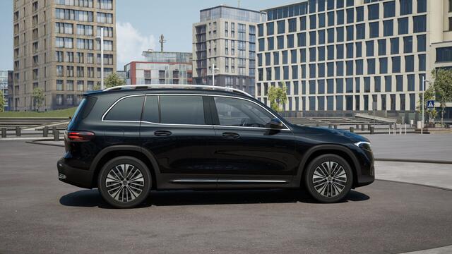 Mercedes-Benz EQB 250+ Business Solution Luxury 7p. 71 kWh | Parkeerpakket met achteruitrijcamera | EASY PACK achterklep | Dodehoekassistent | GUARD 360° Voertuigbescherming Plus | Extra USB-poorten | Verwarmde stoelen vooraan |