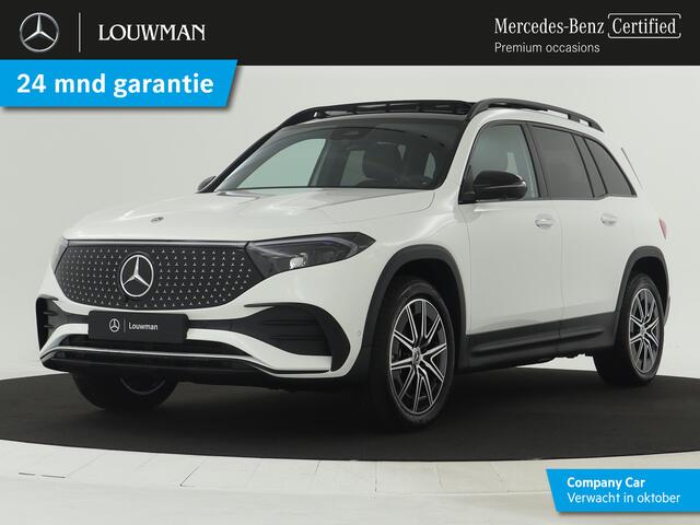 Mercedes-Benz EQB 250+ AMG Line 7p. 71 kWh | Nightpakket | Premium pakket | Parkeerpakket met 360°-camera | KEYLESS-GO comfort pakket | GUARD 360° Voertuigbescherming Plus | Winter pakket | Burmester Surround Sound systeem |