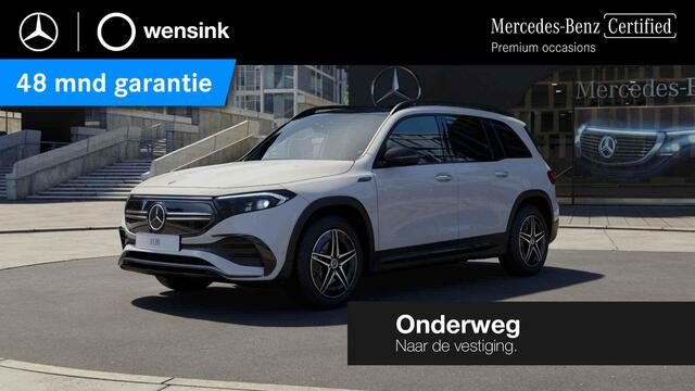 Mercedes-Benz EQB 250 AMG Line 67 kWh | Rijassistentiepakket | Panoramadak | Headup | Lederen bekleding | Stoelventilatie |