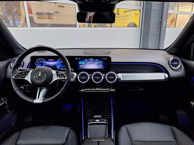 Mercedes-Benz EQB 250+ Business Line LIMITED 7p. 71 kWh | Panoramadak | Achteruitrijcamera | Cruise Control | Sfeerverlichting | Stoelverwarming | Dodehoekassistentie | Elektrische achterklep