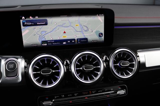 Mercedes-Benz EQB 350 4MATIC AMG Line 71 kWh | 40.500,- Netto | Distronic | Memory | HUD | Verwarmd Stuurwiel | Trekhaak | Burmester | Panoramadak | Keyless Go | Surround Camera | Vario-Achterbank |