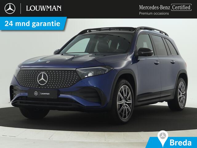 Mercedes-Benz EQB 250+ Business Solution AMG 7p. 71 kWh | Nightpakket | Premium pakket | Parkeerpakket met 360°-camera | KEYLESS-GO comfort pakket | GUARD 360° Voertuigbescherming Plus | EASY PACK achterklep | Dodehoekassistent |