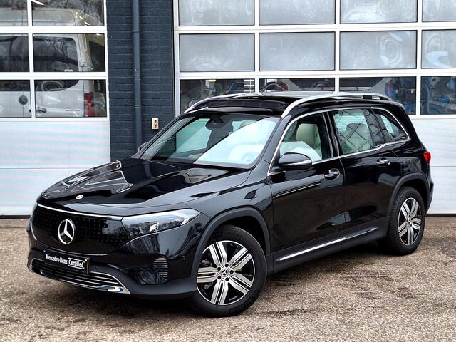 Mercedes-Benz EQB 250+ Luxury Line | Beige Interieur | Panoramadak | Dodehoekassistent | Apple CarPlay | Android Auto | Advanced Sound System | Sfeerverlichting | Stoelverwarming | Verschuifbare Achterstoelen | Achteruitrijcamera | Elektrisch Inklapbare Buitenspiegels