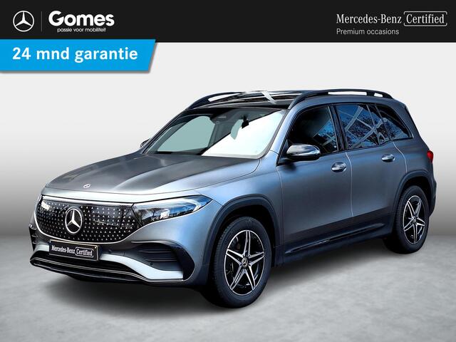Mercedes-Benz EQB 250+ AMG Line | Night Pakket | Panoramadak | Dodehoekassistent | Donkergetint Glas Achter | Apple CarPlay | Android Auto | Advanced Sound System | Sfeerverlichting | Stoelverwarming | Verschuifbare Achterstoelen