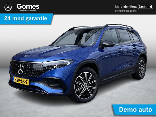 Mercedes-Benz EQB 250+ AMG Line | Night Pakket | Panoramadak | DISTRONIC Afstandsassistent | 360° Camera | Dodehoekassistent | Apple CarPlay | Android Auto | Advanced Sound System | Sierdelen Lindenhout Zwart | Sfeerverlichting | Stoelverwarming