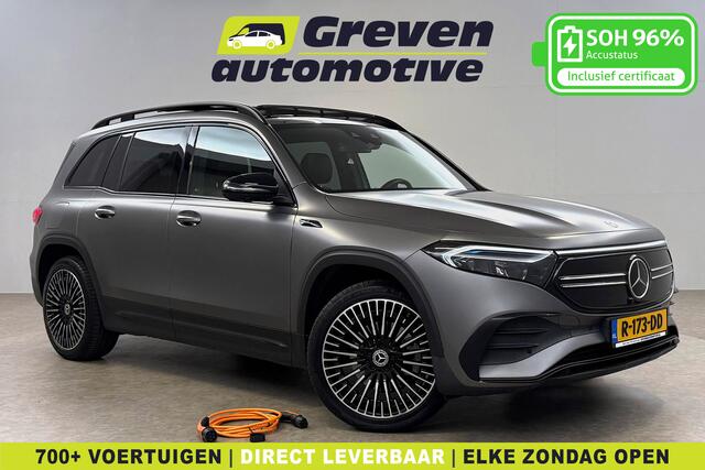 Mercedes-Benz EQB 250 AMG Line 67 kWh | Snelladen | SOH 96% | Pano | HuD | 360° | Virtual | Burmester | Memory | Sfeer