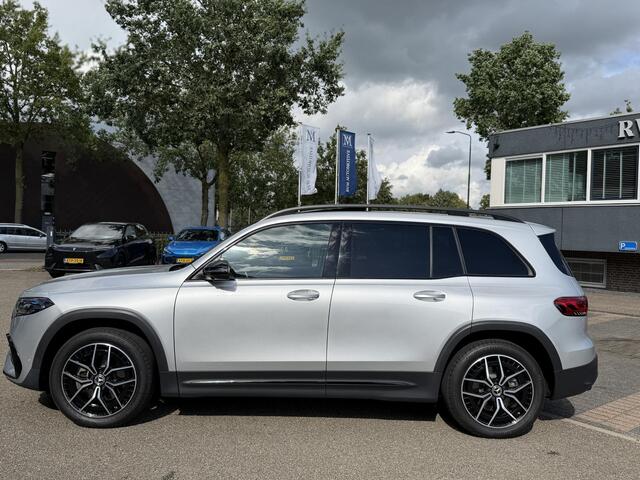 Mercedes-Benz EQB 300 4MATIC AMG Line 7p. 67 kWh | SOH 98% | NIGHT PAKKET | 360 CAMERA| 7 PERSOONS | RIJKLAAR + 12 MND BOVAG GARANTIE | STOEL VERWARMING | DODE HOEK |