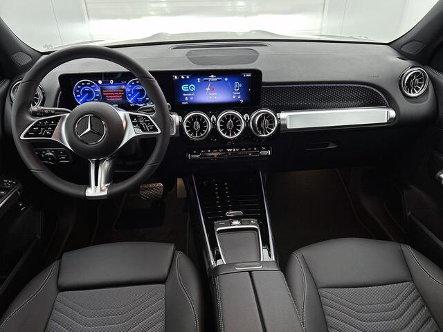 Mercedes-Benz EQB 250+ Business Solution Luxury 71 kWh | Smartphone integratie | Panoramaschuifdak | Sierdelen in Star Pattern | EASY PACK achterklep | Sfeerverlichting | Dodehoekassistent | Stoelverwarming |