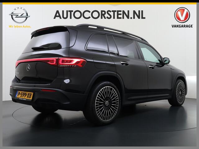 Mercedes-Benz EQB 250 AMG Night Line 7-Persoons Premium plus SOH 95% Panoramadak Adap.Cruise Head-Up Display Lmv 20" Elek.Stoelen+Memory+Verwarmd Camera Elek.Achterklep Actieve park-assist Licht en zichtpakket Led Privacy Glas DAB 1e Eigenaar Dealeronderhouden Origineel Nederlandse Auto