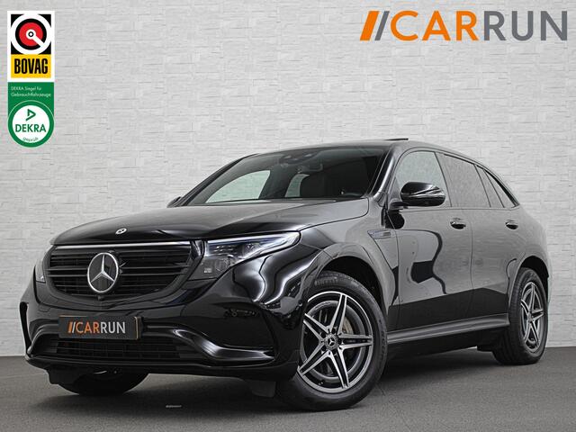 Mercedes-Benz EQC 400 4MATIC AMG-Line 80 kWh | 360 Camera | Distronic + | Schuifdak | Burmester | Keyless-Go | Trekhaak | Memory | Carbon | Zwarte Sierlijsten | Sfeerverlichting | Carplay | Getint Glas | Widescreen | LED | 19'' |