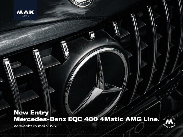 Mercedes-Benz EQC 400 4Matic AMG Line, schuifdak, tr.haak, 21", stl.ventilatie, carbon, memory, 360 camera, HUD, keyless, privacy, dealeroh