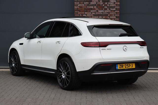 Mercedes-Benz EQC 400 4MATIC AMG Line Premium+ 80 kWh | Schuifdak | Distronic+ | Burmester | Memory | HUD | Keyless Go | Surround Camera | Parfumering |
