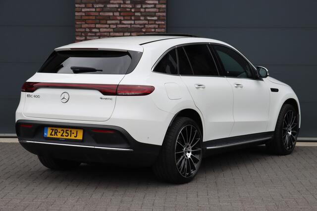 Mercedes-Benz EQC 400 4MATIC AMG Line Premium+ 80 kWh | Schuifdak | Distronic+ | Burmester | Memory | HUD | Keyless Go | Surround Camera | Parfumering |