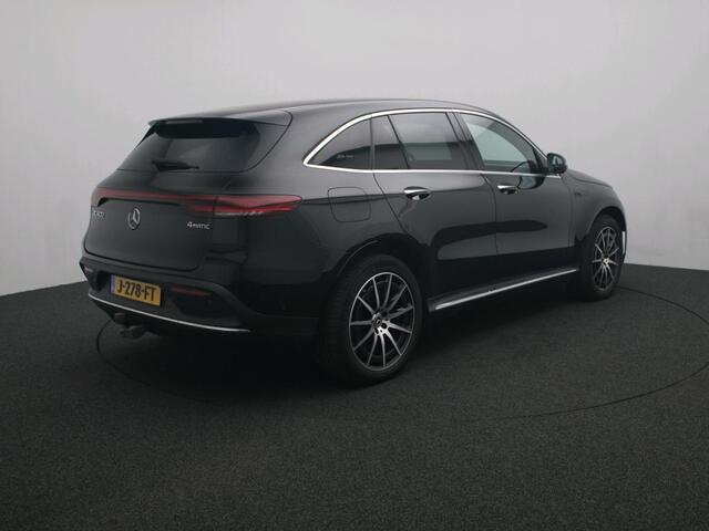 Mercedes-Benz EQC 400 4MATIC Business Solution AMG 80 kWh AMG Line | Schuif-Kanteldak | Trekhaak | Memory Voorstoelen. Inclusief 24 maanden Mercedes-Benz Certified garantie voor Europa.