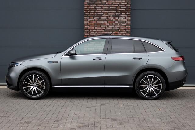 Mercedes-Benz EQC 400 4MATIC AMG Line Premium+ 80 kWh | Distronic+ | Schuifdak | Memory | Burmester | Trekhaak | Multibeam LED | Leder | Surround Camera | Keyless Go |