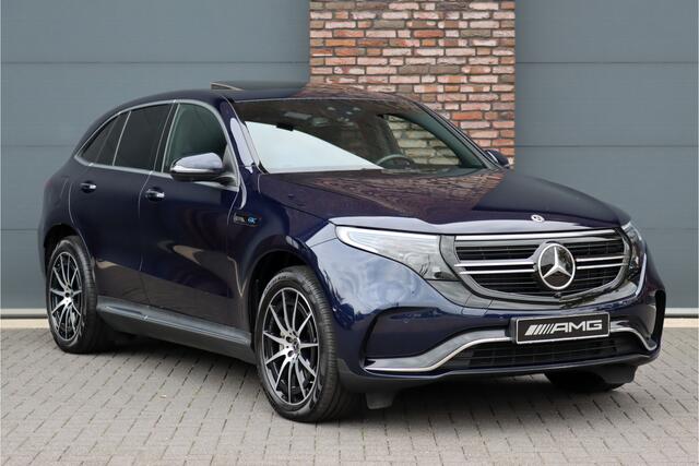 Mercedes-Benz EQC 400 4MATIC AMG Line 80 kWh | ex BTW ¤ 36.500,- | Schuifdak | Distronic+ | Memory | Verwarmd Stuurwiel | Surround Camera | Leder | Keyless Go | Augmented Reality | Voorklimatisering |