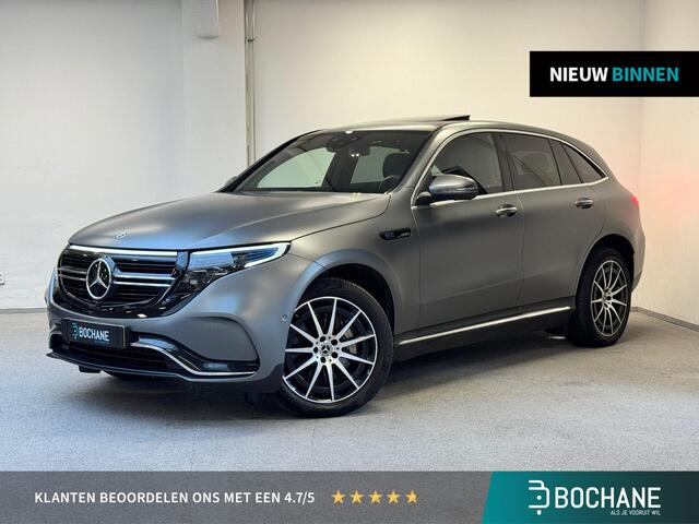 Mercedes-Benz EQC 400 4MATIC AMG Line 80 kWh | 96% SOH | MAT-GRIJS | PANO | TREKHAAK | BURMESTER | ACC |