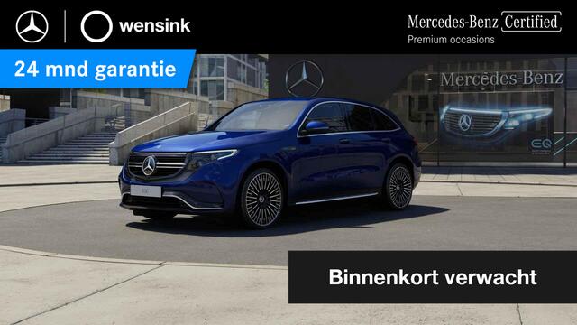 Mercedes-Benz EQC 400 4MATIC AMG Line Premium Plus 80 kWh | Burmester | Trekhaak | Schuifdak | 360 camera | Treeplanken |