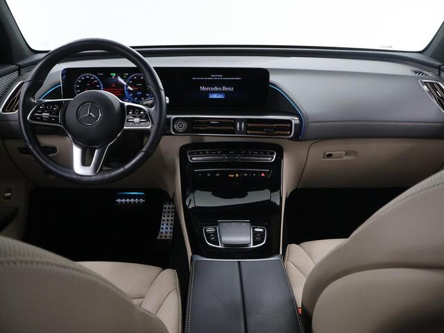 Mercedes-Benz EQC 400 4MATIC Luxury Line 80 kWh | Memory pakket | Stoelverwarming | Stoelventilatie | Geluids- en warmte werend glas | 360 graden camera | Distronic | Multibeam led koplampen | Sfeerverlichting | Keyless go |