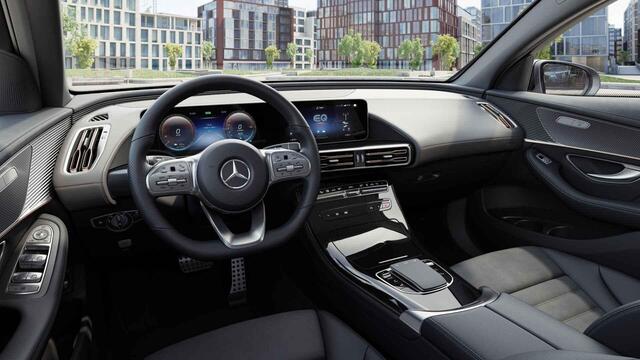 Mercedes-Benz EQC 400 4MATIC 80 kWh | 360 graden camera | Multibeam | Stoelverwarming | Sfeerverlichting |