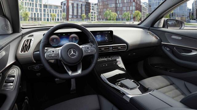 Mercedes-Benz EQC 400 4MATIC Premium 80 kWh | Trekhaak | Panoramadak | Burmester | Keyless | Stoelverwarming | Achteruitrijcamera |