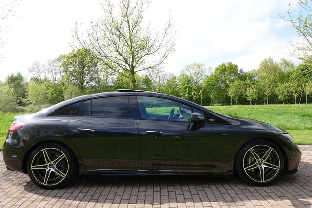 Mercedes-Benz EQE AMG 43 4MATIC 90 kWh | Hyper screen | 360° Camera | Pano | Burmester | Achterasbesturing | HUD | Stoelventilatie | Stoelverw. | DIGITAL LIGHT |