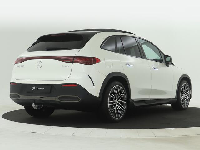 Mercedes-Benz EQE SUV 350 4Matic AMG Line 91 kWh | Dashcam | Trekhaak | Nightpakket | Panoramaschuifdak | Sierdelen 3D-reliëflook antraciet | KEYLESS GO-comfortpakket | Parkeerpakket met 360°-camera | Dodehoekassistent |