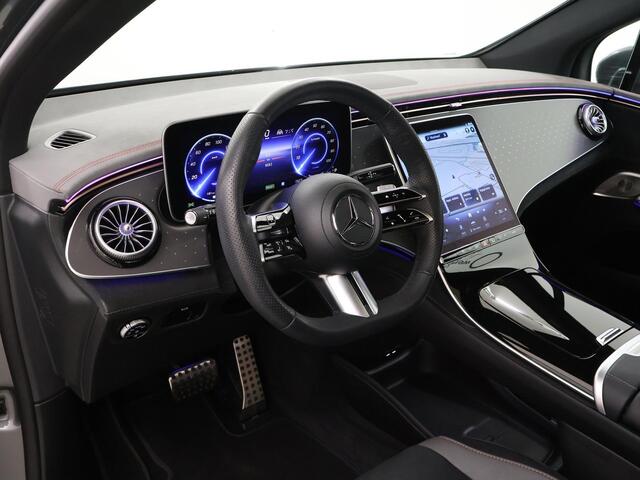 Mercedes-Benz EQE SUV 300 AMG Line 91 kWh | Achterasbesturing | Stuurverwarming | Glazen Panoramadak | 91KWH | Burmester