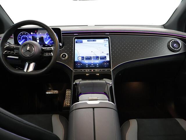 Mercedes-Benz EQE SUV 300 AMG Line 91 kWh | Achterasbesturing | Stuurverwarming | Glazen Panoramadak | 91KWH | Burmester