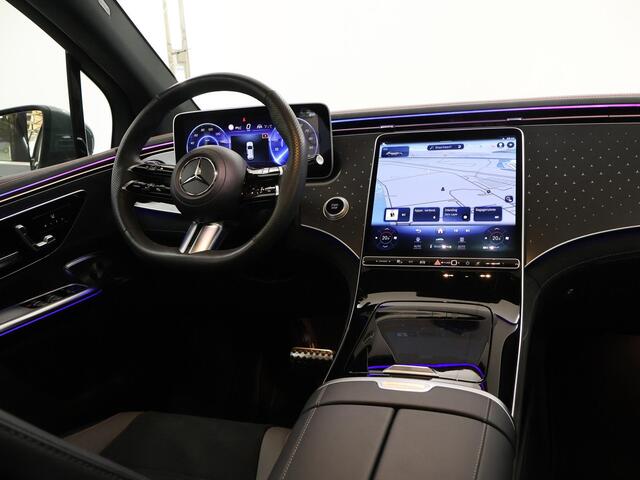 Mercedes-Benz EQE SUV 300 AMG Line 91 kWh | Achterasbesturing | Stuurverwarming | Glazen Panoramadak | 91KWH | Burmester