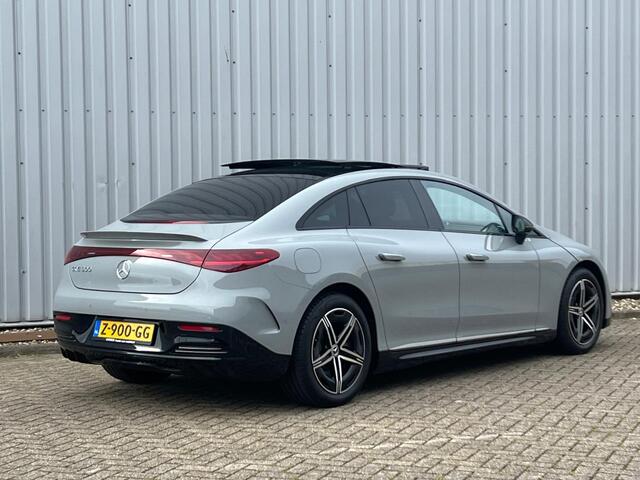 Mercedes-Benz EQE 300 AMG Line 89 kWh | Panoramadak | 360° Camera | Burmester® 3D | Rijassistentiepakket Plus | Memorystoelen Verwarmd | Apple & Android Carplay | Sfeerverlichting