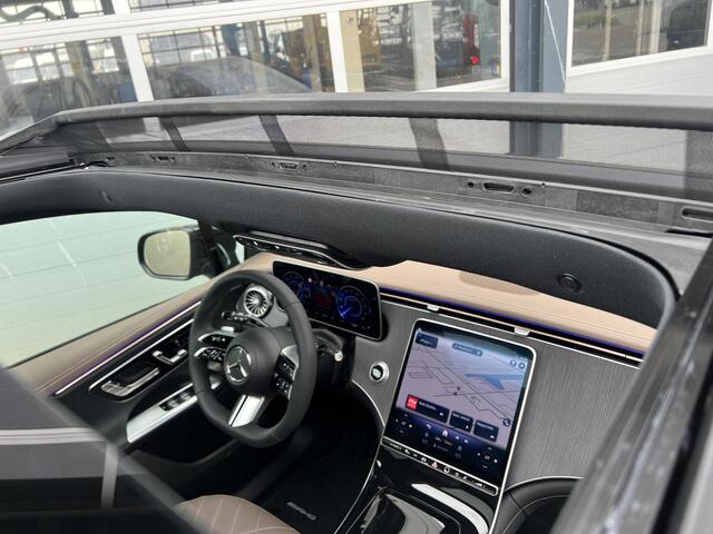 Mercedes-Benz EQE SUV 350 4MATIC Sport Edition | AMG Line | Nappa Leder Bruin | Premium Plus | Night Pakket | Winter Pakket | Rijassistentiepakket Plus | Panoramadak | Trekhaak | AIRMATIC Luchtvering | Achterasbesturing | Burmester Surround | 360° Camera | Head-up Display