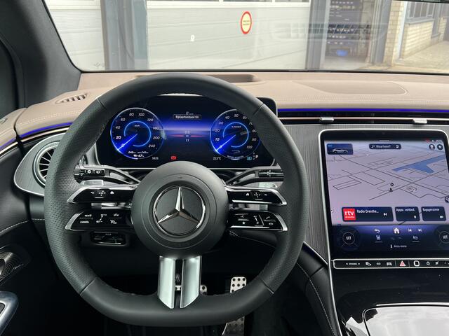 Mercedes-Benz EQE SUV 350 4MATIC Sport Edition | AMG Line | Nappa Leder Bruin | Premium Plus | Night Pakket | Winter Pakket | Rijassistentiepakket Plus | Panoramadak | Trekhaak | AIRMATIC Luchtvering | Achterasbesturing | Burmester Surround | 360° Camera | Head-up Display