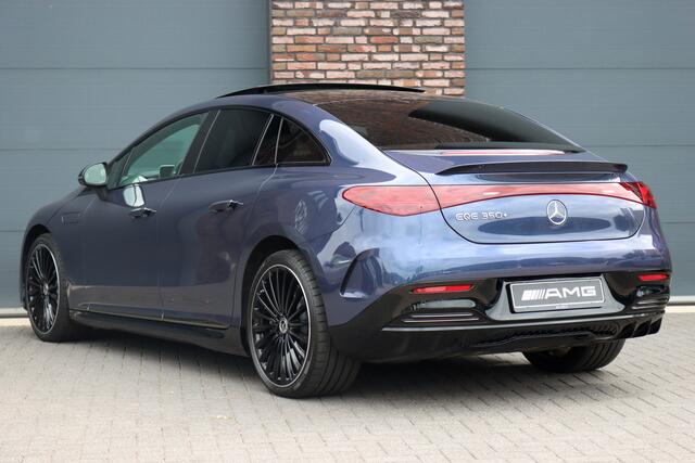 Mercedes-Benz EQE 350+ Business Solution AMG 96 kWh | Airmatic | Achterasbesturing | Distronic+ | Burmester | HUD | Surround Camera | Digital Light | Panoramadak | Warmtepomp | Augmented Reality | Keyless Go |