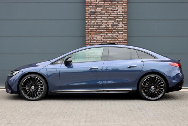 Mercedes-Benz EQE 350+ Business Solution AMG 96 kWh | Airmatic | Achterasbesturing | Distronic+ | Burmester | HUD | Surround Camera | Digital Light | Panoramadak | Warmtepomp | Augmented Reality | Keyless Go |