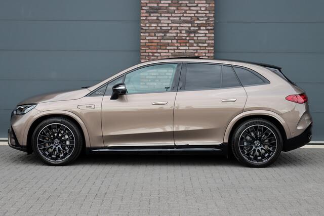 Mercedes-Benz EQE SUV AMG 43 4MATIC Premium+ 91 kWh | ex BTW ¤86.500,- | Hyperscreen | Achterasbesturing | Luchtvering | Distronic+ | Trekhaak | Stoelventilatie | Memory | HUD | Burmester | Digital Light |