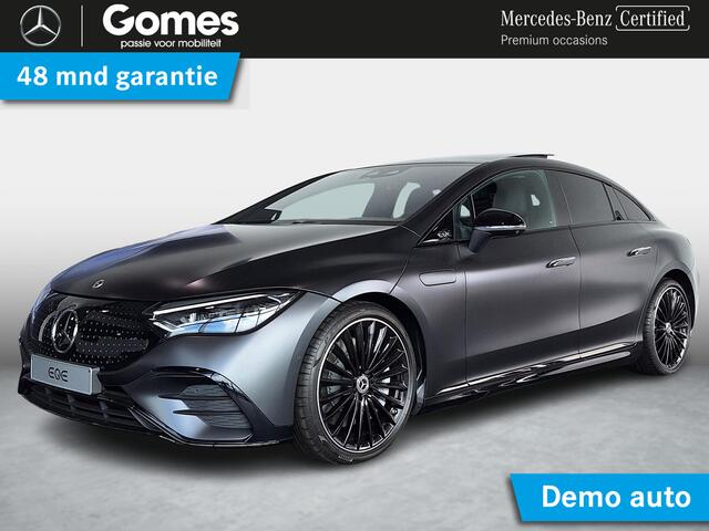 Mercedes-Benz EQE 350 AMG Line | Matgrijs | Premium Pakket | Night Pakket | Rijassistentiepakket Plus | Panoramadak | AIRMATIC Luchtvering | Burmester 3D Surround Sound |