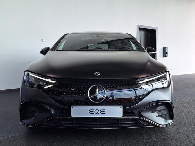 Mercedes-Benz EQE 350 AMG Line | Matgrijs | Premium Pakket | Night Pakket | Rijassistentiepakket Plus | Panoramadak | AIRMATIC Luchtvering | Burmester 3D Surround Sound |