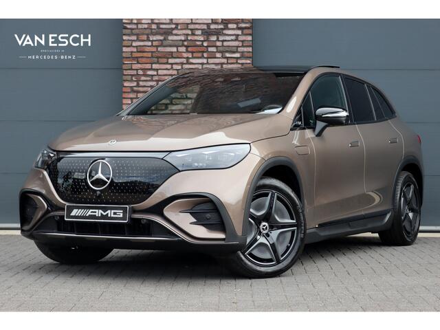 Mercedes-Benz EQE SUV 300 AMG Line 91 kWh | ex Btw. ¤ 59.500,- | Distronic+ | Memory | Panoramadak | Digital Light | Verwarmd Stuurwiel | Burmester | Warmtepomp | Keyless Go | Augmented Reality |