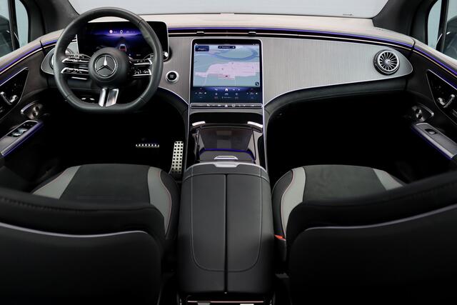 Mercedes-Benz EQE SUV 300 AMG Line 91 kWh | ex Btw. ¤ 59.500,- | Distronic+ | Memory | Panoramadak | Digital Light | Verwarmd Stuurwiel | Burmester | Warmtepomp | Keyless Go | Augmented Reality |