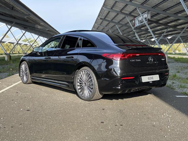 Mercedes-Benz EQE 500 4Matic Business Solution AMG 90 kWh | Premium Plus | Hyperscreen | Panoramadak | Achterasbesturing | Burmester | Stoelverwarming/ventilatie | Winter pakket | Rijassistentiepakket |