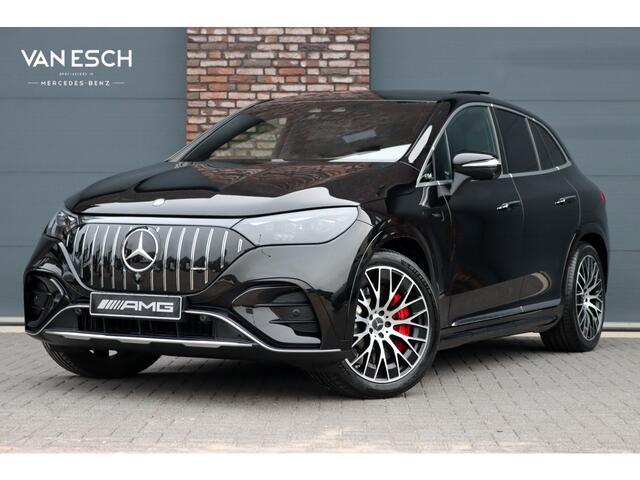 Mercedes-Benz EQE SUV AMG 53 4MATIC+ 91 kWh | MBUX Hyperscreen | Airmatic | Achterasbesturing | Distronic+ | Memory | Stoelventilatie | Burmester | Digital Light | Trekhaak | HUD | Warmtepomp |