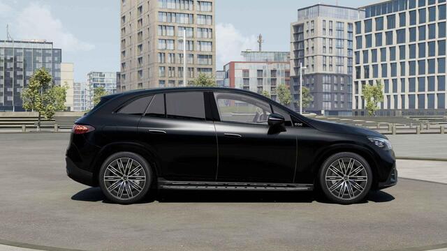 Mercedes-Benz EQE SUV 300 AMG Line 91 kWh | Achterasbesturing | Night pakket | Trekhaak | 360 camera | Burmester | 22 KW laden |