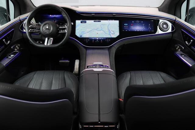 Mercedes-Benz EQE SUV 500 4Matic AMG Line 96 kWh | Hyperscreen | Airmatic | Achterasbesturing | Distronic+ | Stoelventilatie | Trekhaak | Burmester | Memory | HUD | Warmtepomp |