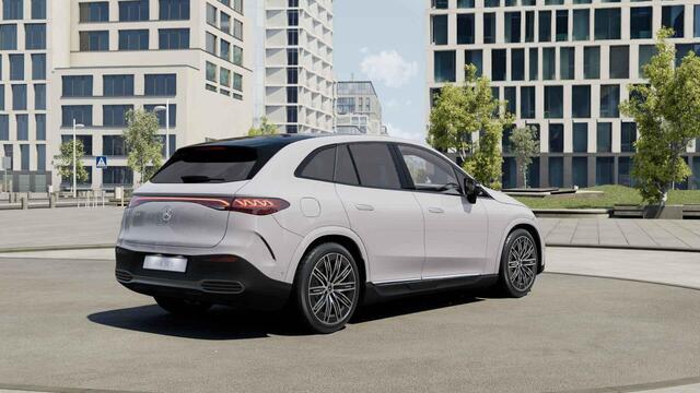 Mercedes-Benz EQE SUV 300 AMG Line 91 kWh | Luchtvering | Panoramadak | Night pakket | Burmester | 360 camera |