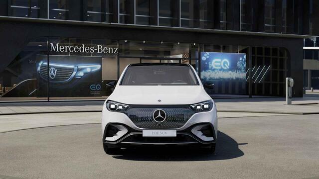 Mercedes-Benz EQE SUV 300 AMG Line 91 kWh | Luchtvering | Panoramadak | Night pakket | Burmester | 360 camera |