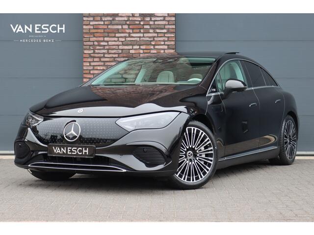 Mercedes-Benz EQE 300 Business Solution Premium 90 kWh | Luchtvering | Distronic+ | Panoramadak | Massage | Burmester | Digital Light | Surround Camera | Augmented Reality | Leder | Stoelventilatie | Verwarmd Stuurwiel |