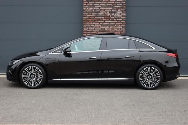 Mercedes-Benz EQE 300 Business Solution Premium 90 kWh | Luchtvering | Distronic+ | Panoramadak | Massage | Burmester | Digital Light | Surround Camera | Augmented Reality | Leder | Stoelventilatie | Verwarmd Stuurwiel |